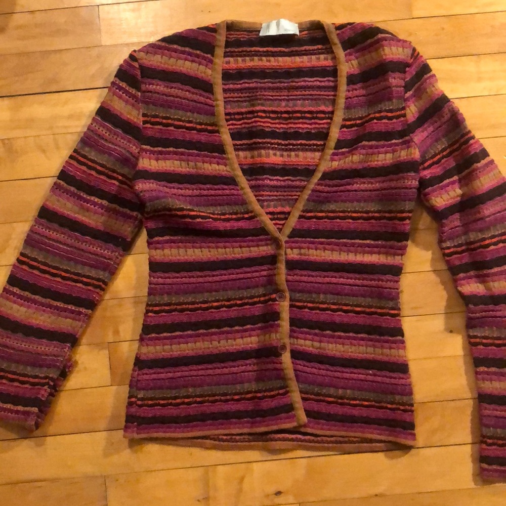 Missoni Multicolor Striped Cardigan